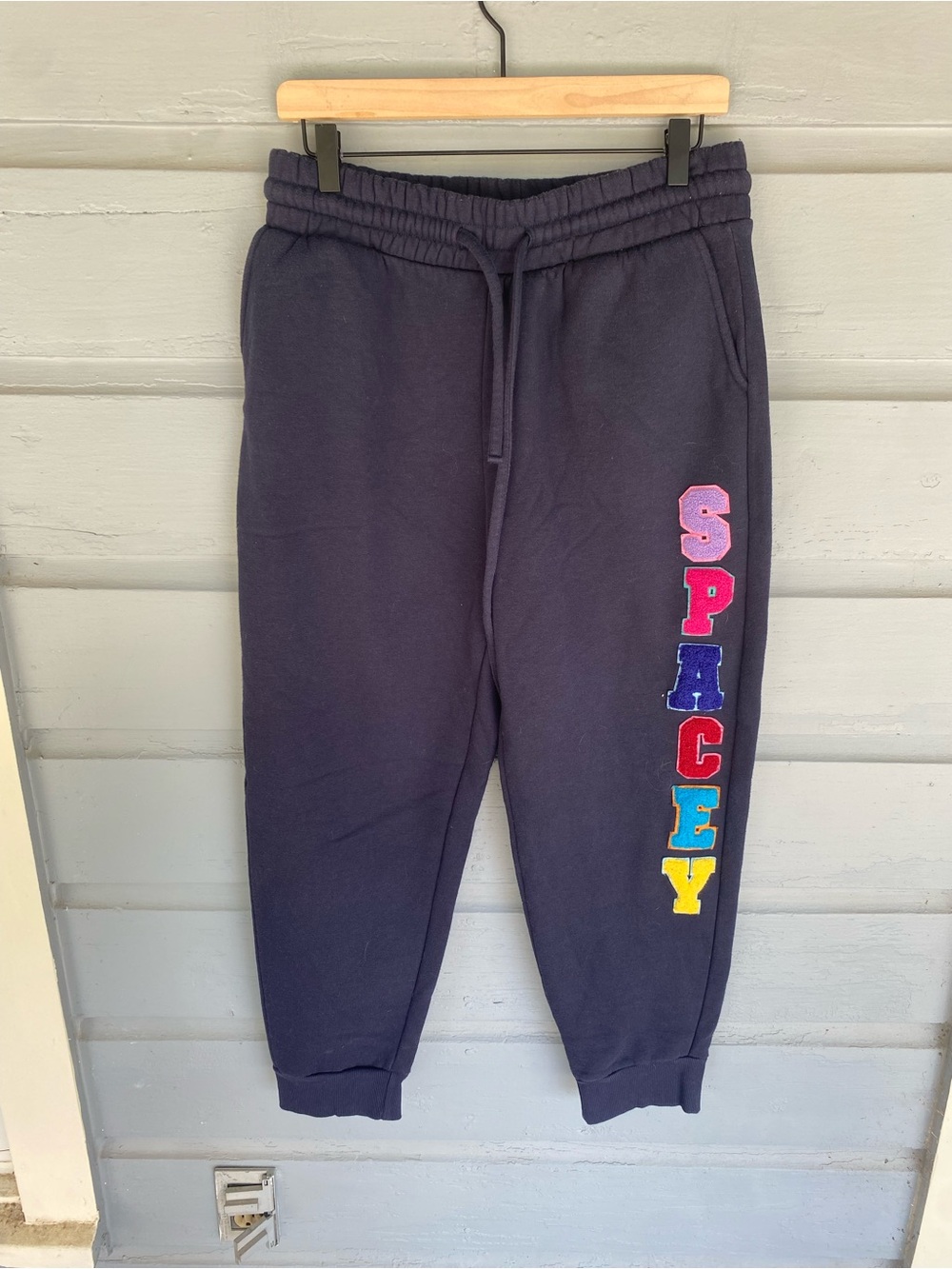 Judith March Navy “Spacey” Joggers
